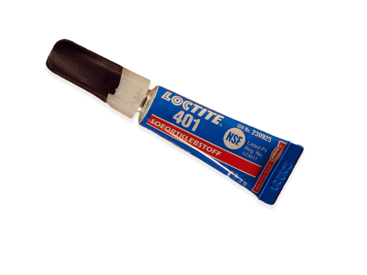Loctite Sekundenkleber Gel für Billardqueue-Leder. 3g Tube.