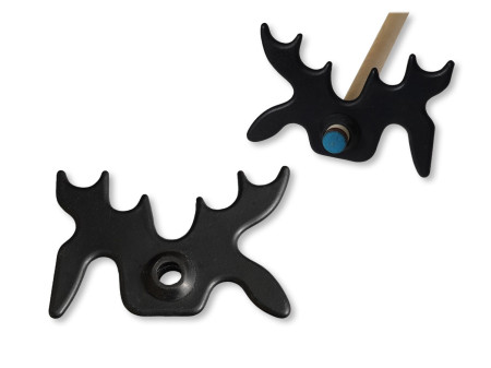 QUEUEBRÜCKE PLASTIK BLACK