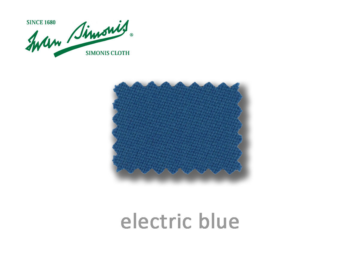 Simonis electric blue (hellblau).