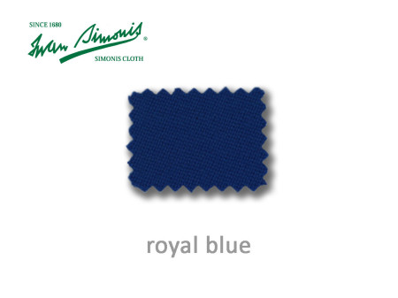 Simonis 920 royal blue Königsblau. Billardtuch.