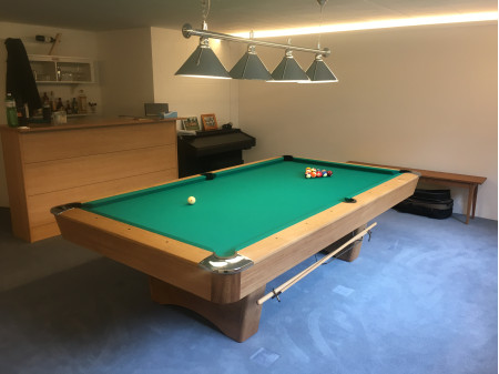 Simonis 920 gelb-grün. Billardtuch.