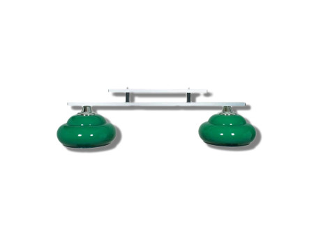 LAMPE DE BILLARD AVEC PLASTIQUE SCHIRMAN VERT
