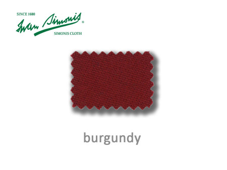 DRAP DE BILLARD POUR CARAMBOLE 300 R - COULEUR BOURGOGNE (BORDEAUX)