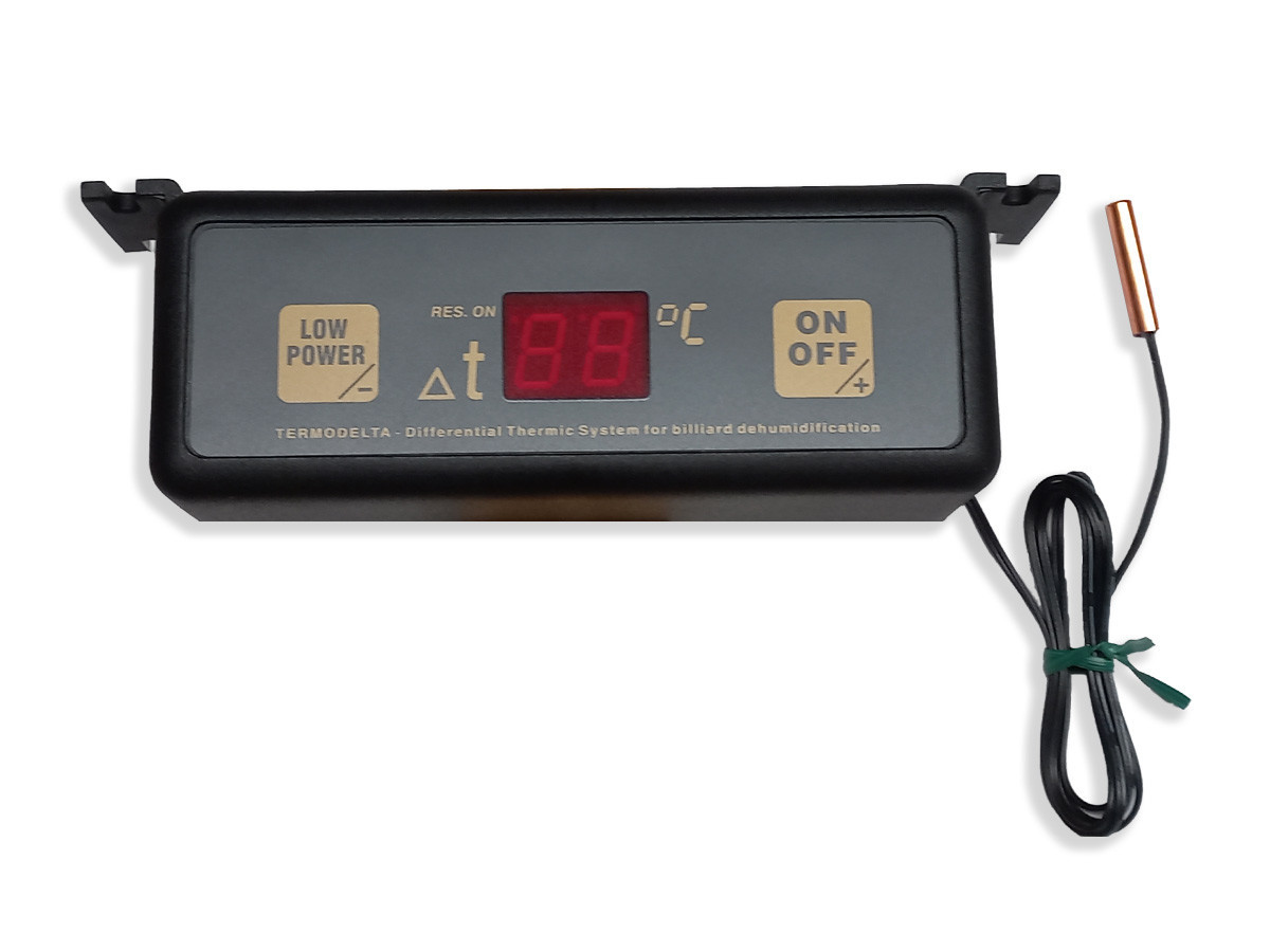 Digitaler Temperatur-Regler für Billardtische - mit Thermostat. 230 V