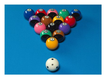 ARAMITH BLACK Tournament Pool Kugeln. Made in Belgien.
