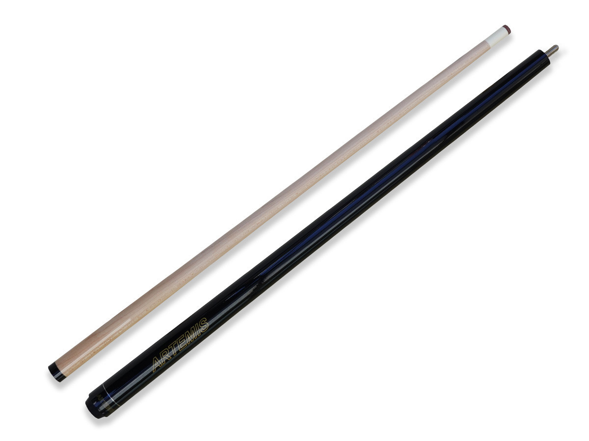 Artemis Kid-Cue schwarz - 125 cm. Kindequeue schwarz.