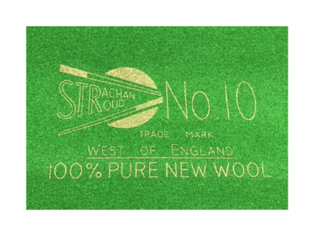 Strachan No. 10 drap de billard snooker.