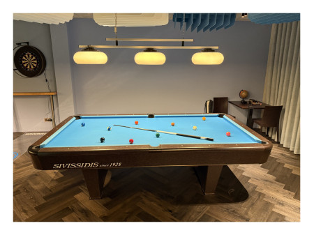 Occasion billard américain SIVISSIDIS (GR) - Taille 9' (127 x 254 cm)