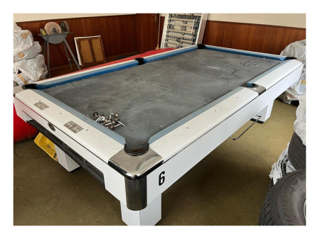 Billard Américain GANDY blanc.