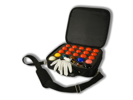 SAC À BILLES AU SNOOKER AVEC BANDOULIÈRE