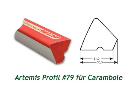 BILLARD BANDENGUMMI P-79 VON ARTEMIS