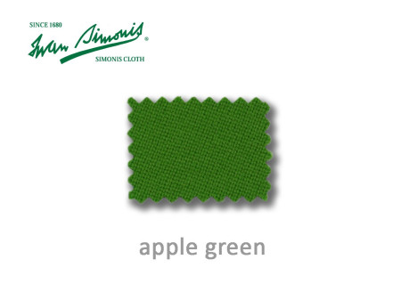 Simonis Billardtuch Farbe Apple Green
