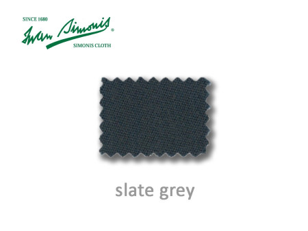 Billardtuch Simonis in Farbe Slate-Grey -