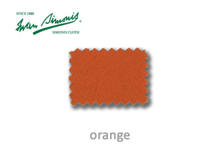 Billardtuch Simonis Farbe Orange