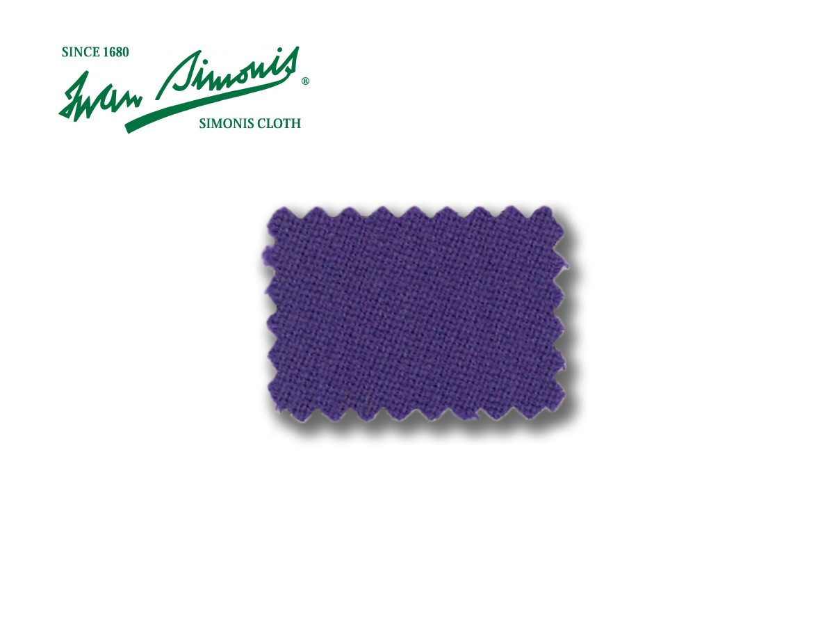 Billardtuch von Simonis in der Farbe Purple.