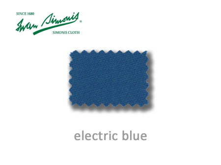 Simonis Billardtuch Farbe electric blue