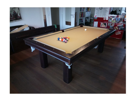 DRAP DE BILLARD SIMONIS 760 EN COULEUR GRISE (GREY)