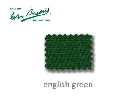 Billardtuch Simonis Farbe English-Green.