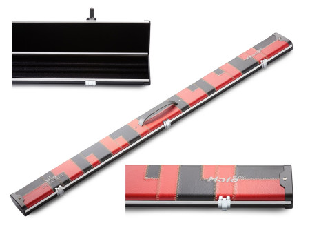 PERADON VALISE SNOOKER HALO-PLUS ROUGE-NOIR PATCHWORK