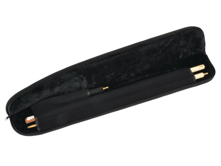 housse pour queue de billard noir