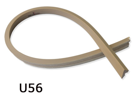 BANDENGUMMI AUS NATURKAUTSCHUK FÜR POOL BILLARD - PROFIL K-66