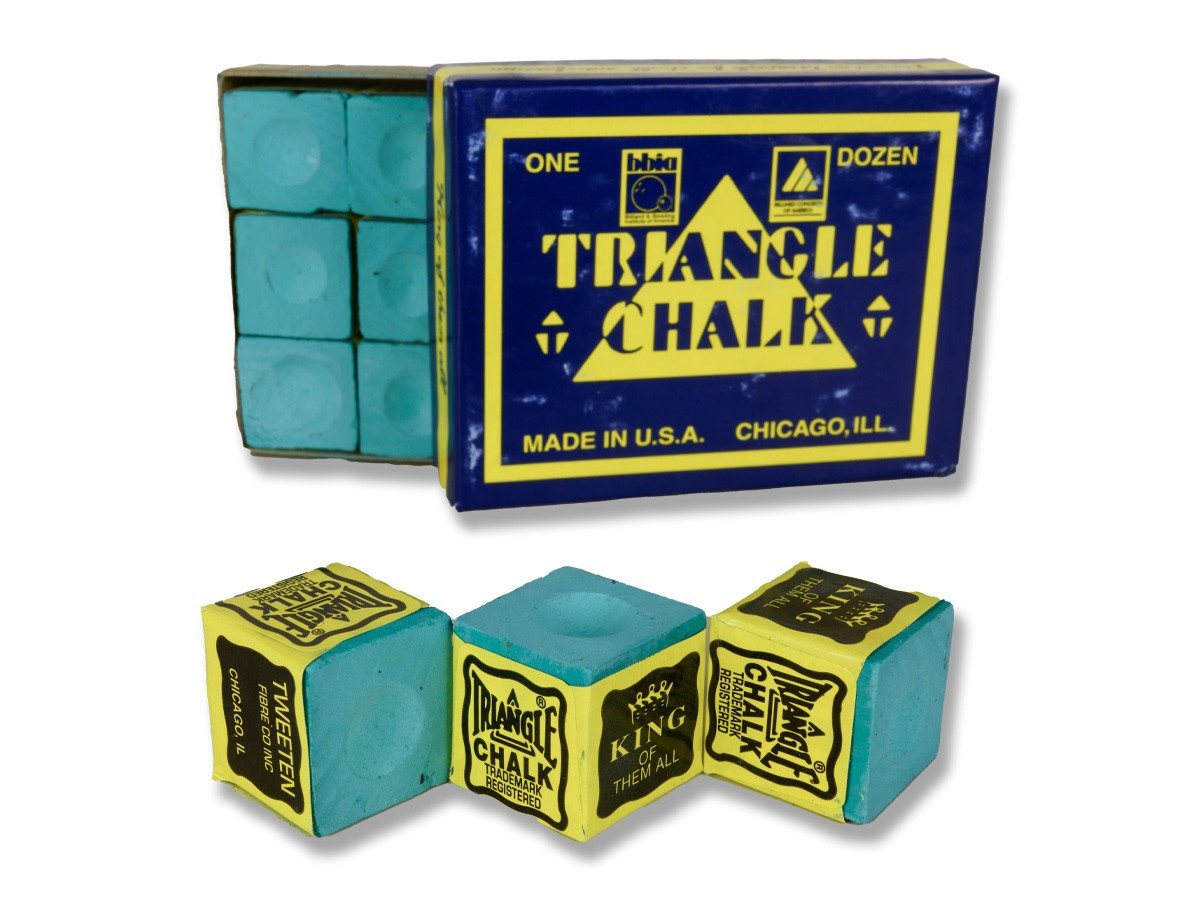craie Triangle vert