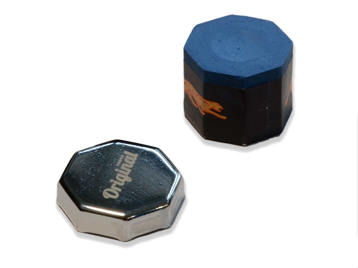 Kreideunterlage magnetisch für Magnetkreidehalter bei 8-eckiger Billardkreide wie PREDATOR PUR.
