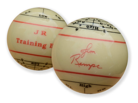 Jim Rempe Trainings-Ball für Pool Aramith