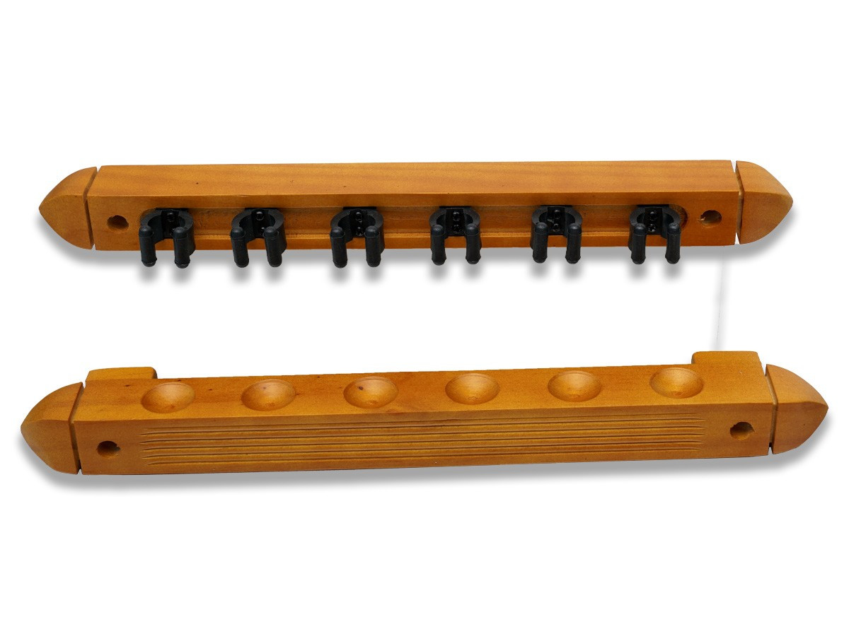 QUEUEWANDHALTER ECO FÜR 6 QUEUES BRAUN